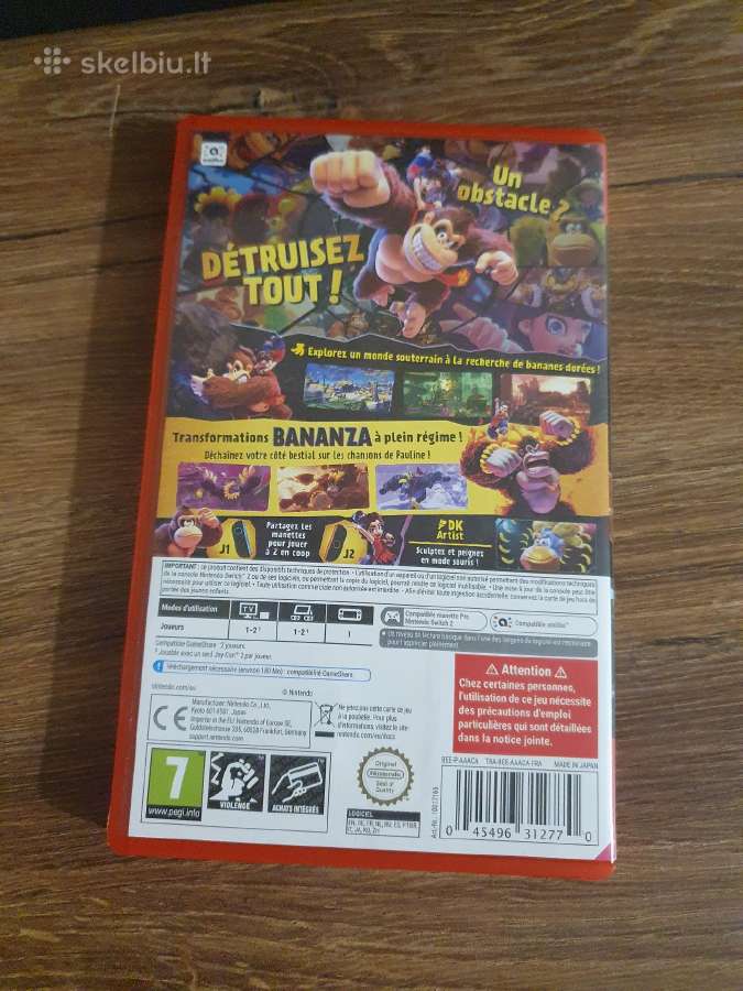 Donkey Kong Bananza switch 2 - nuotraukos Nr. 2