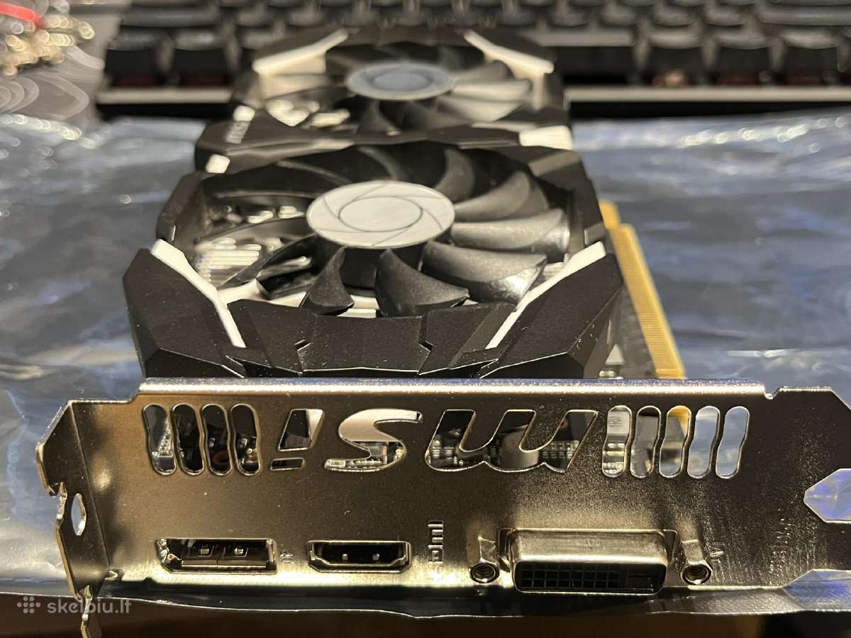 Msi Gtx 1050ti 4gt Oc - nuotraukos Nr. 2