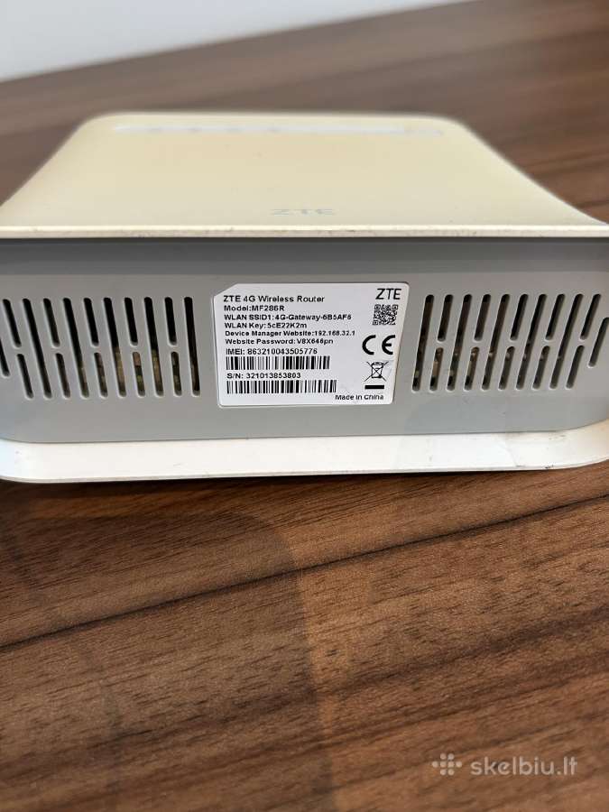 Zte Mf286r 4G modemas - nuotraukos Nr. 3