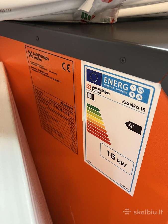 Kieto kuro katilas Klasika 16 kw + 1000 l talpa + - nuotraukos Nr. 2