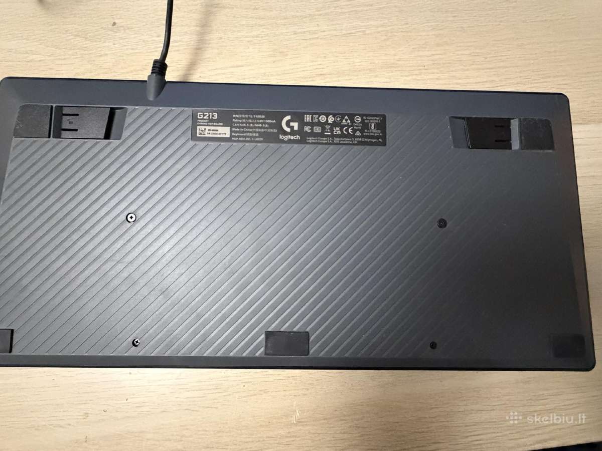 Logitech G213 gaming klaviatura - nuotraukos Nr. 2