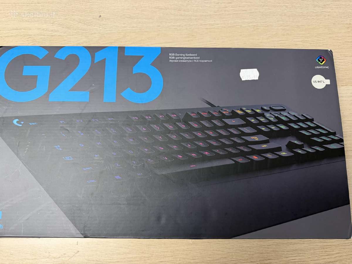 Logitech G213 gaming klaviatura - nuotraukos Nr. 3