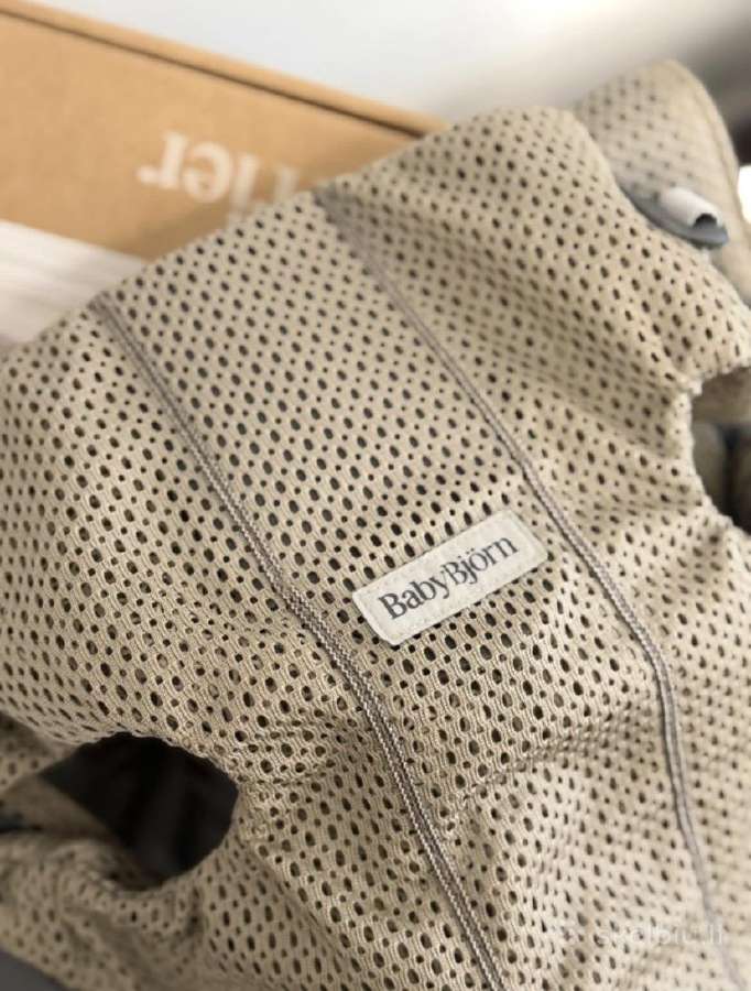 Babybjörn Baby Carrier Mini 3D Mesh nešioklė - nuotraukos Nr. 3