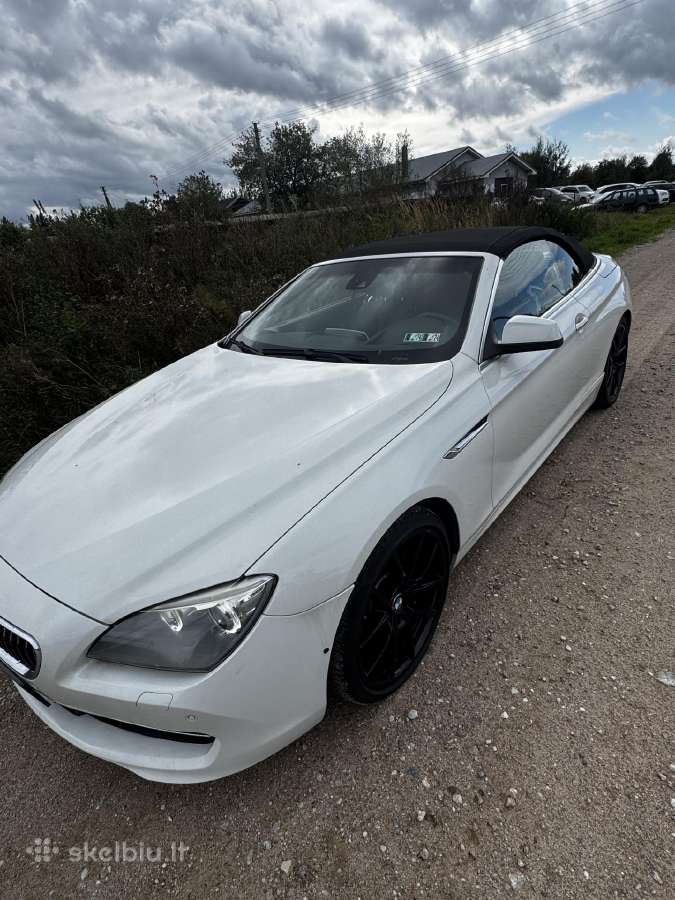 Bmw6 cabrio 2012 4,4l - nuotraukos Nr. 3