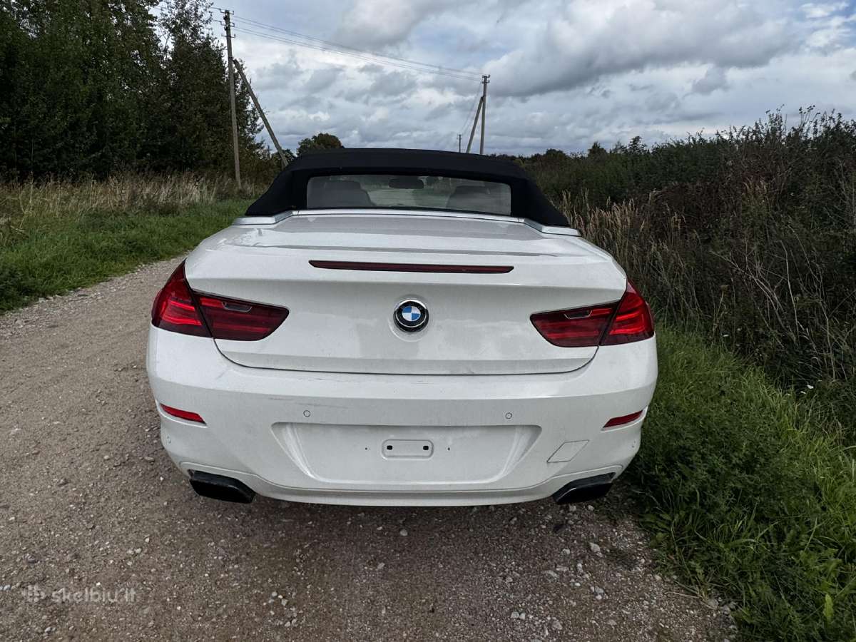 Bmw6 cabrio 2012 4,4l - nuotraukos Nr. 5