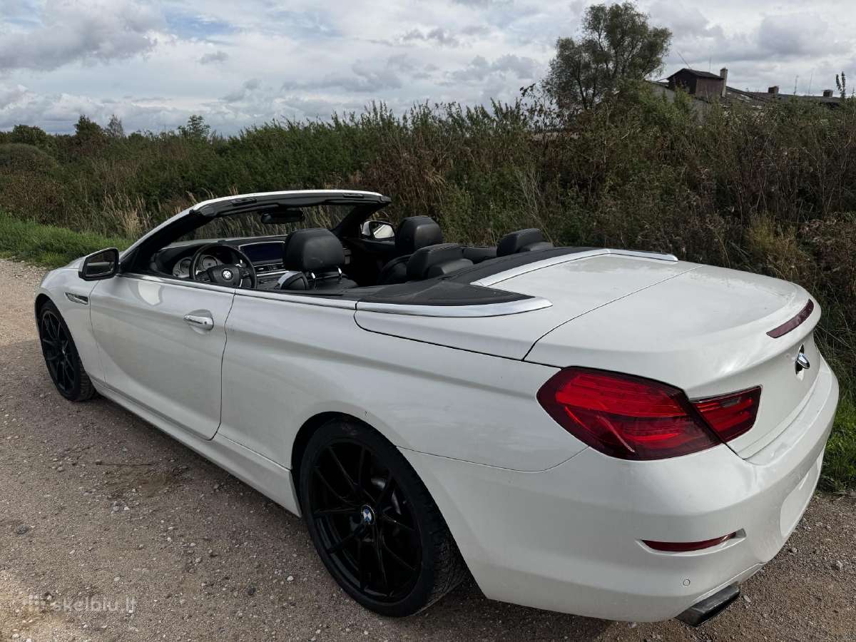 Bmw6 cabrio 2012 4,4l - nuotraukos Nr. 10