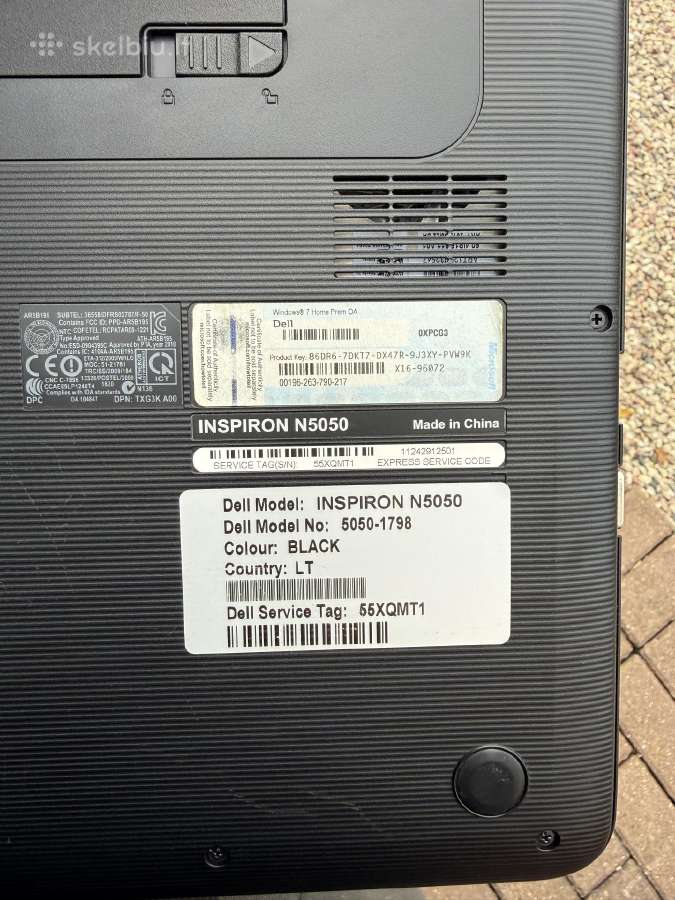 Dell Inspiron N5050 - nuotraukos Nr. 4