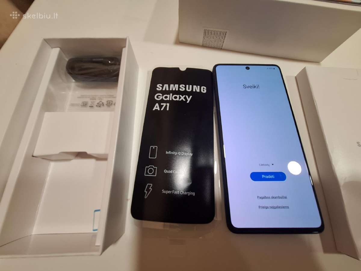 Parduodamas tvarkingas Samsung A71 128gb telefonas - nuotraukos Nr. 4