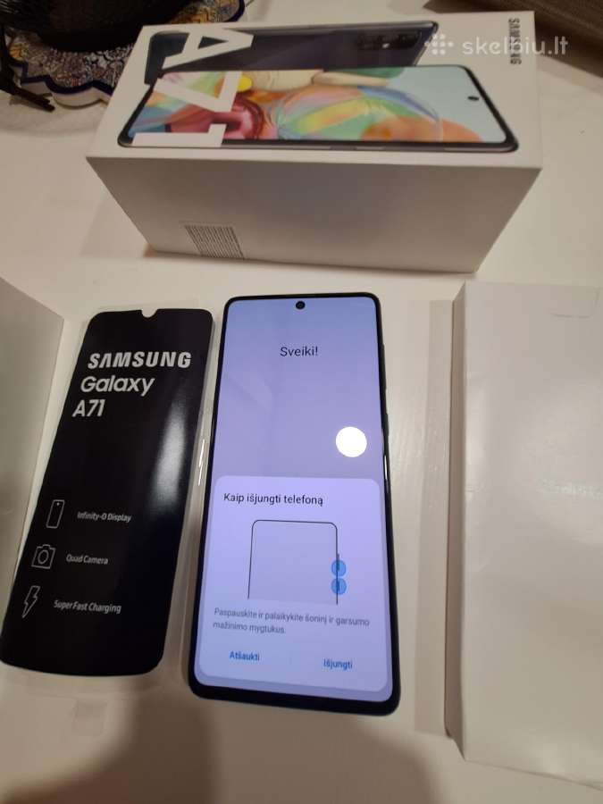 Parduodamas tvarkingas Samsung A71 128gb telefonas - nuotraukos Nr. 6