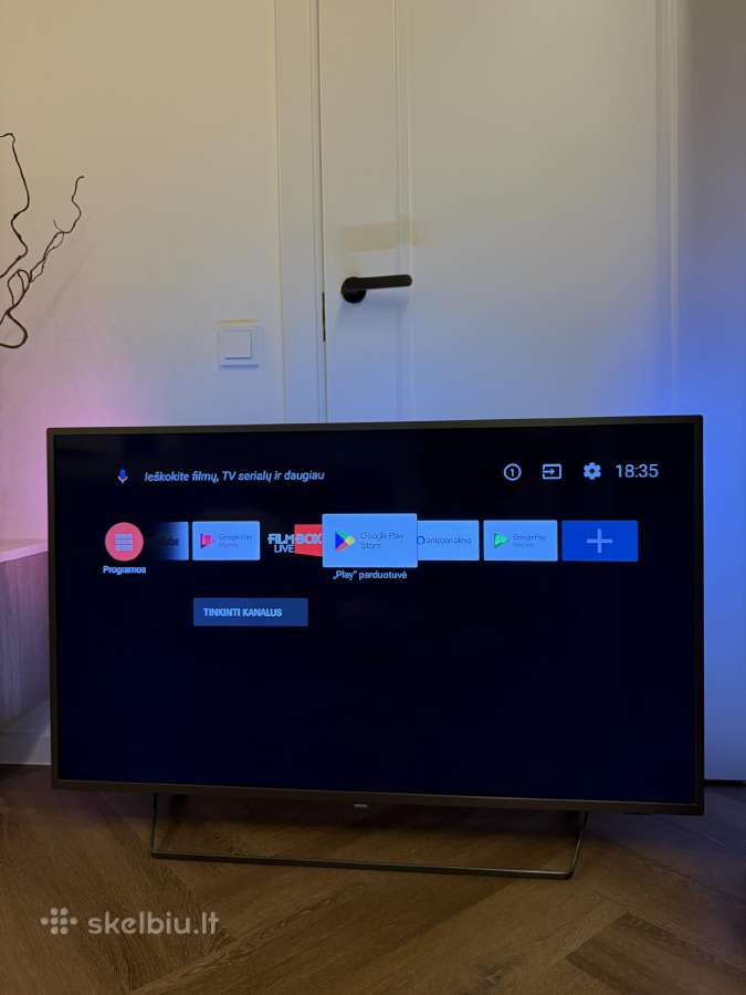 Philips 50 Smart TV/android TV 4k Ambient Lightin - nuotraukos Nr. 4