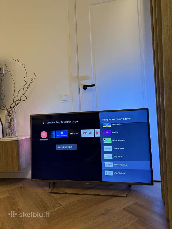 Philips 50 Smart TV/android TV 4k Ambient Lightin - nuotraukos Nr. 5