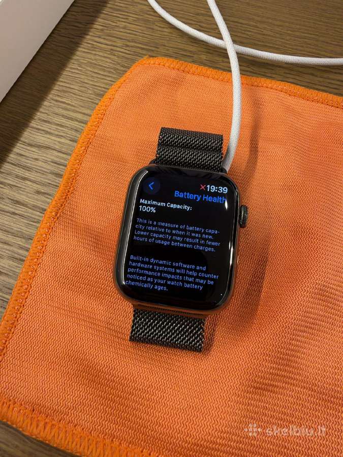 Apple Watch Series 9 45mm Graphite + Cellular - nuotraukos Nr. 3