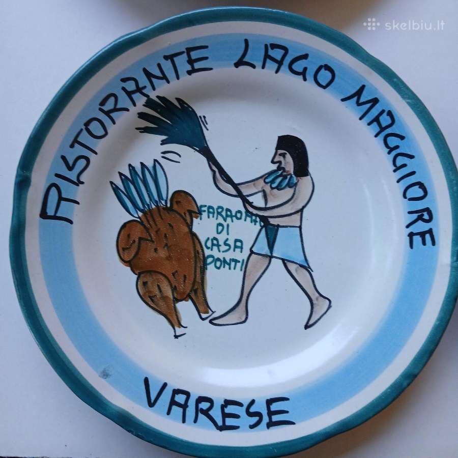 Buon Ricordo. Lėkštės iš serijos "Jūra ir žemė" - nuotraukos Nr. 3