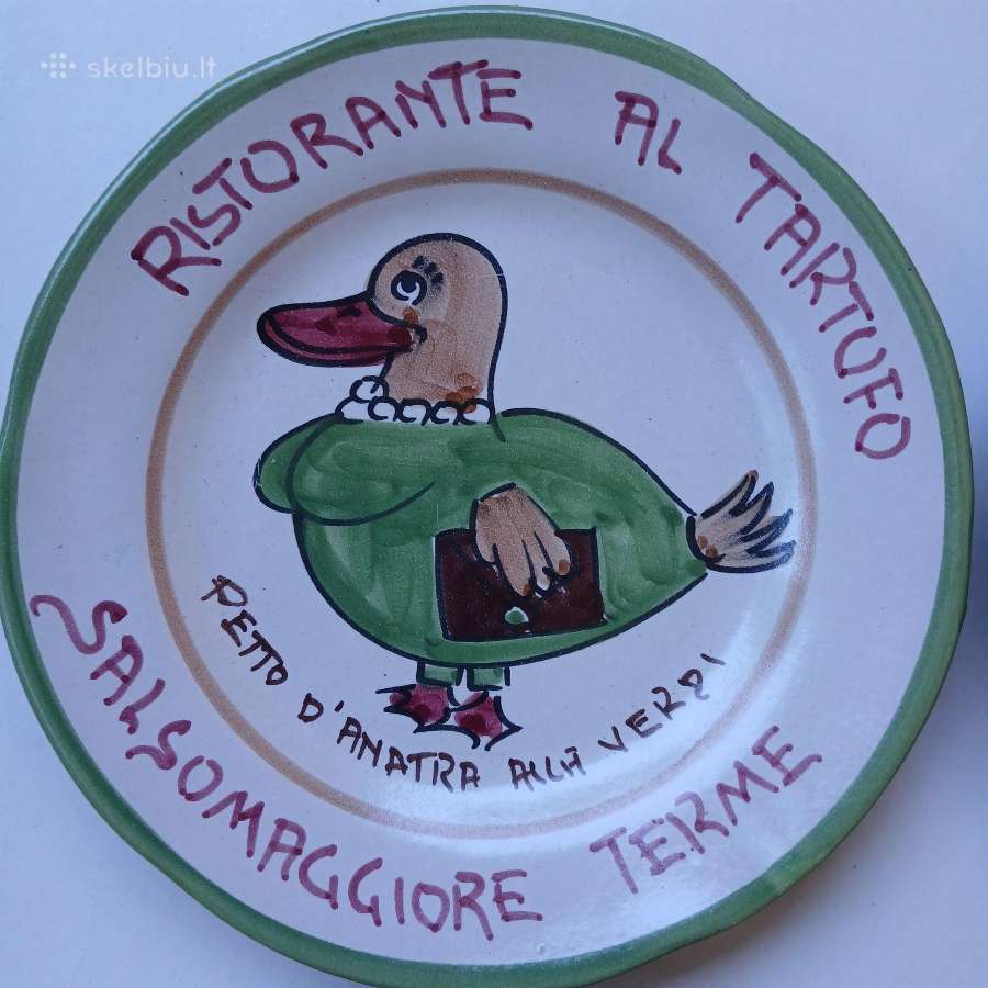 Buon Ricordo. Lėkštės iš serijos "Jūra ir žemė" - nuotraukos Nr. 5