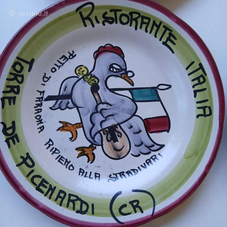 Buon Ricordo. Lėkštės iš serijos "Jūra ir žemė" - nuotraukos Nr. 12