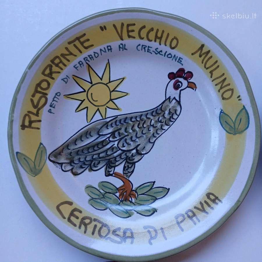 Buon Ricordo. Lėkštės iš serijos "Jūra ir žemė" - nuotraukos Nr. 14