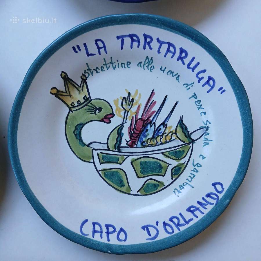 Buon Ricordo. Lėkštės iš serijos "Jūra ir žemė" - nuotraukos Nr. 16