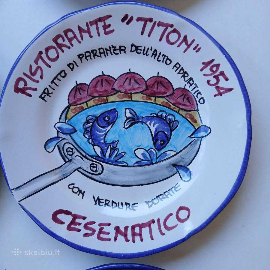 Buon Ricordo. Lėkštės iš serijos "Jūra ir žemė" - nuotraukos Nr. 21