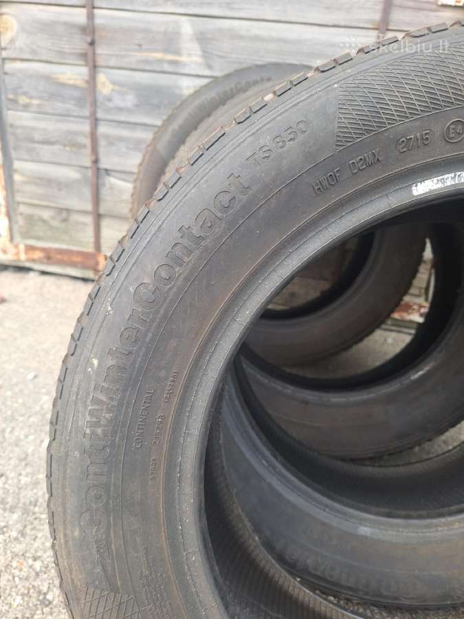 Žieminės padangos 205/55 R16 vienam sezonui - nuotraukos Nr. 2
