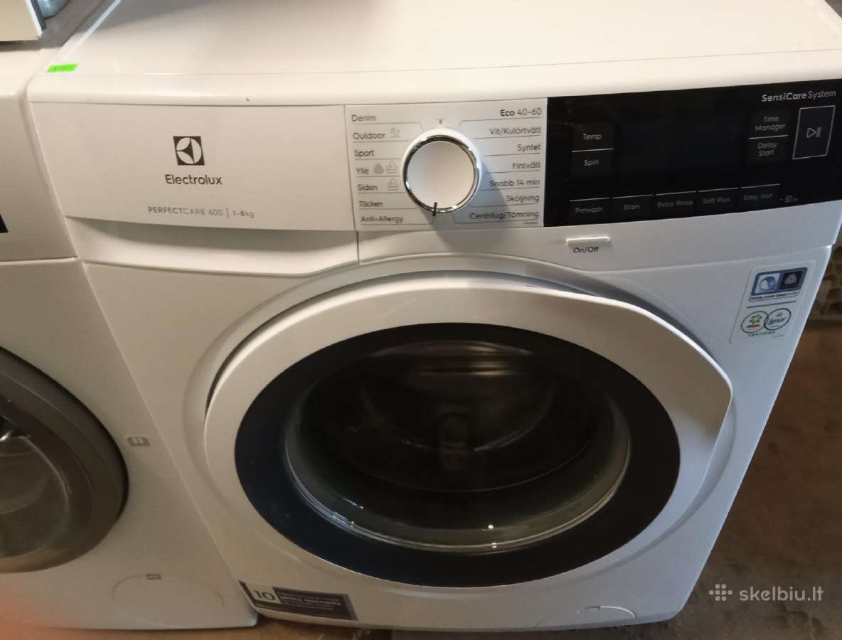Skalbimo masina Electrolux 1-8kg. - nuotraukos Nr. 2