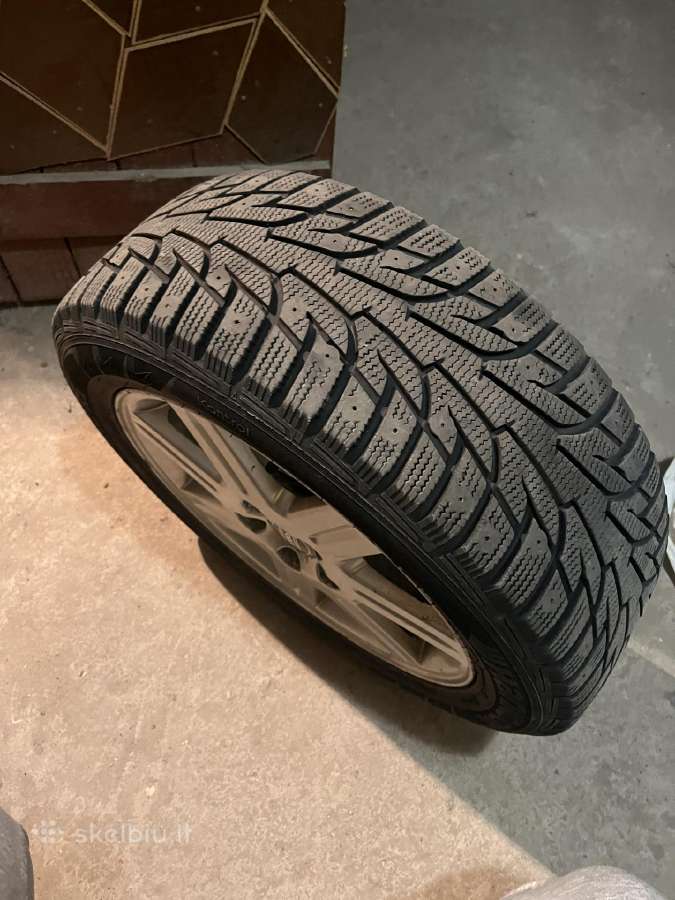 Žieminės 205/55r16 padangos su lietais ratlankiais - nuotraukos Nr. 2