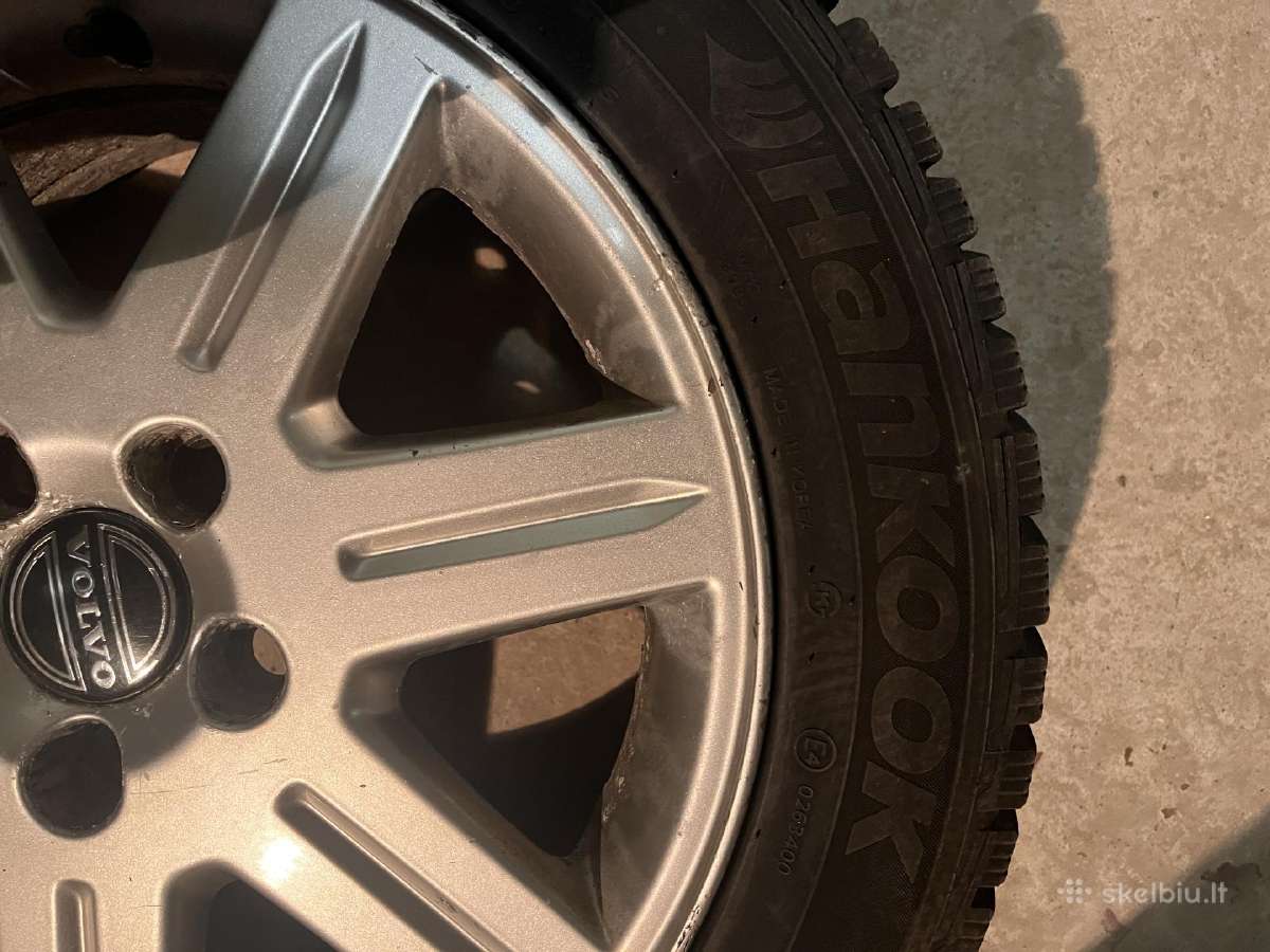 Žieminės 205/55r16 padangos su lietais ratlankiais - nuotraukos Nr. 3
