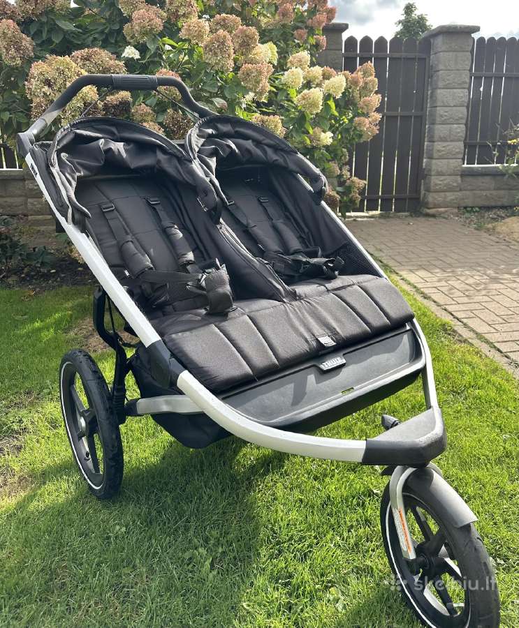Thule Urban Glide Double vežimėlis + lopšys - nuotraukos Nr. 2