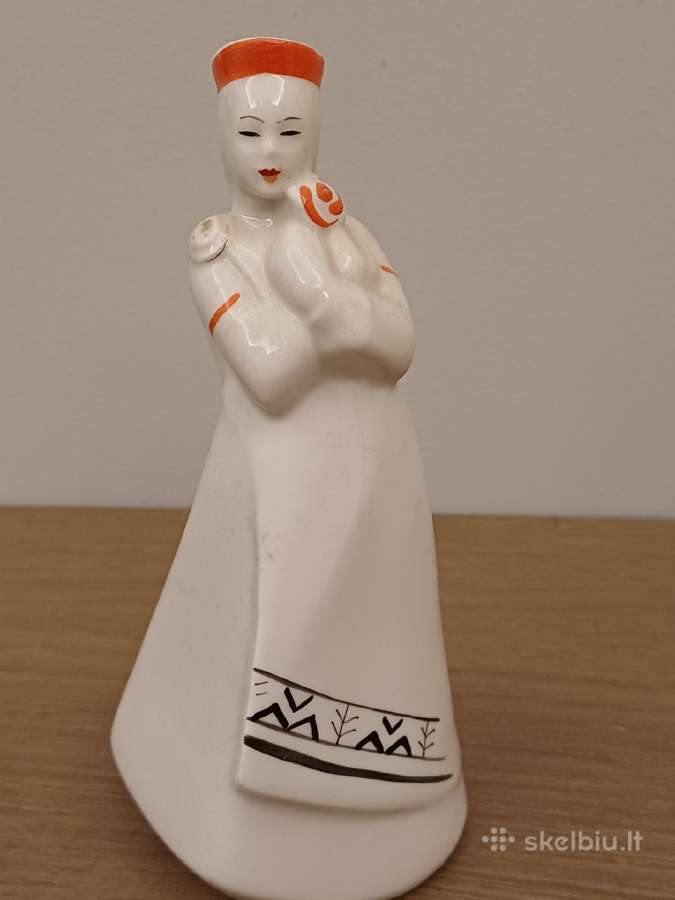 Porcelianine statulėle sovietmečio laiku Riga Pff - nuotraukos Nr. 2