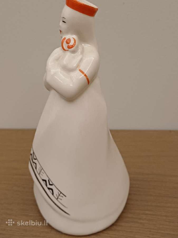 Porcelianine statulėle sovietmečio laiku Riga Pff - nuotraukos Nr. 3