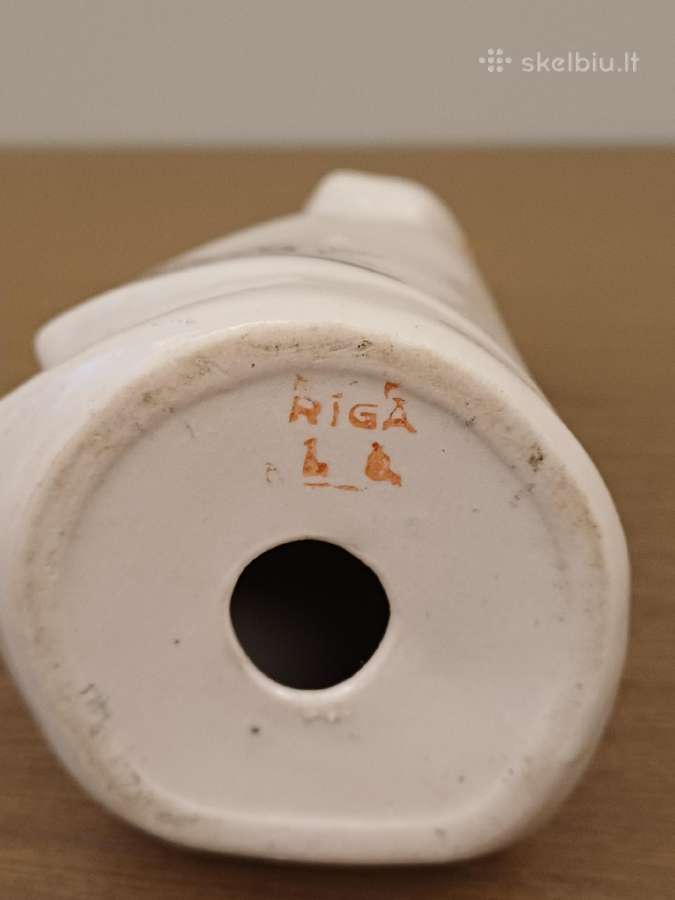 Porcelianine statulėle sovietmečio laiku Riga Pff - nuotraukos Nr. 5