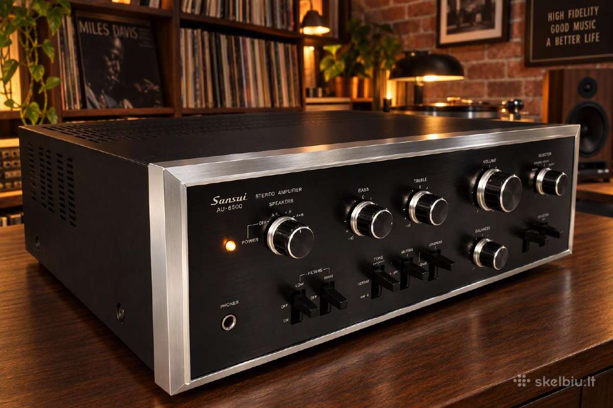 Sansui Au-6500 - nuotraukos Nr. 2