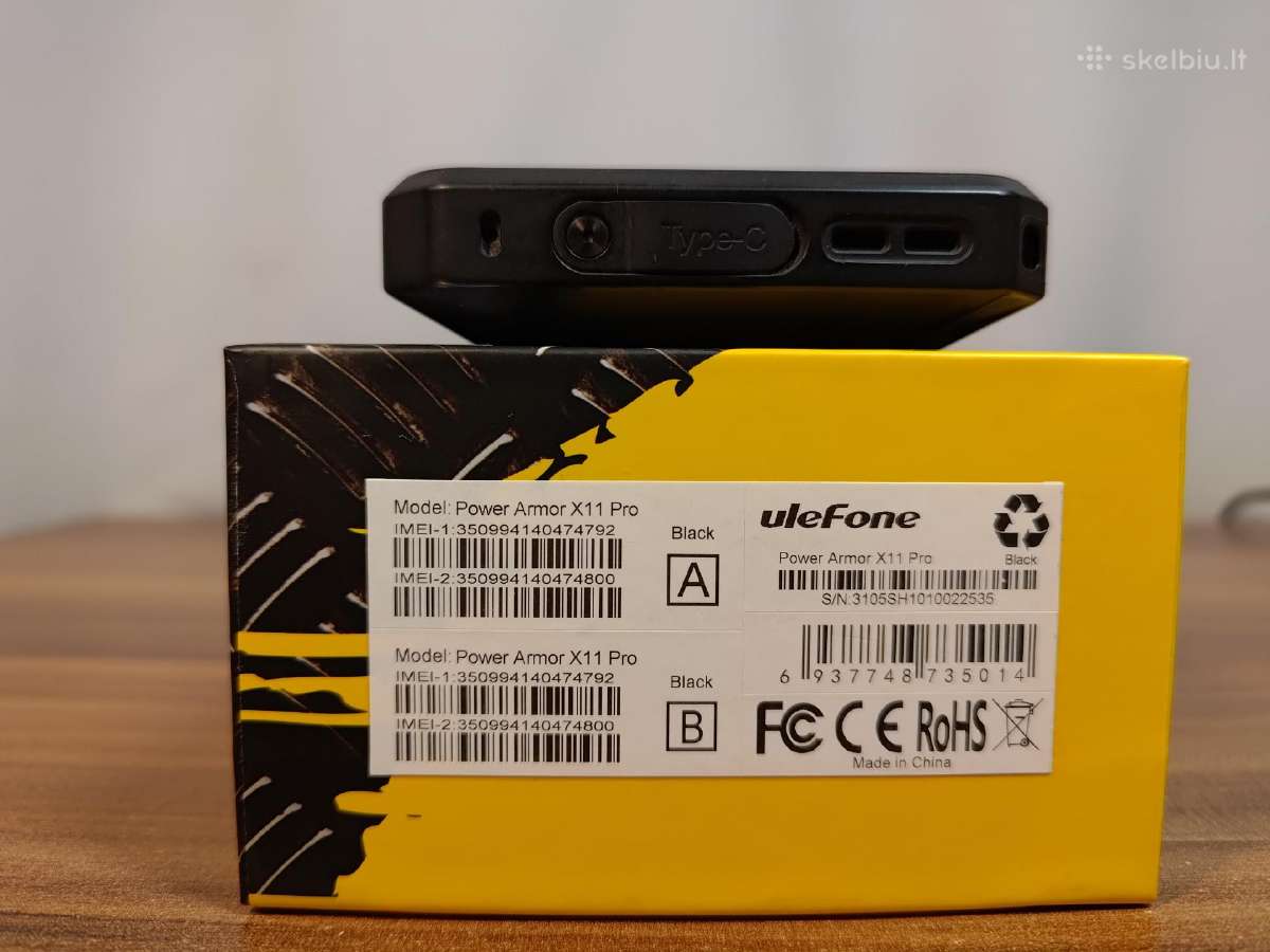 Tetefonas Ulefone Power Armor X11 Pro - nuotraukos Nr. 7