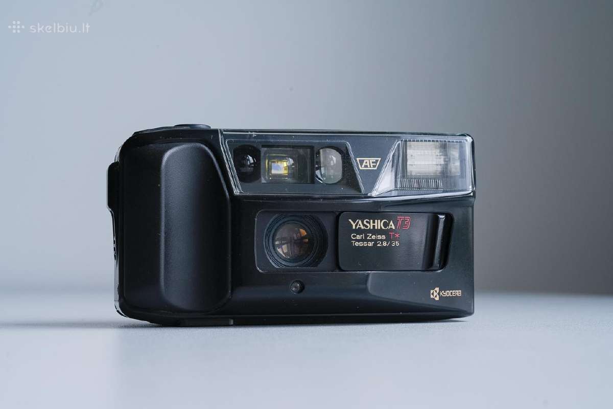 Juostinis fotoaparatas Yashica T3 - nuotraukos Nr. 3