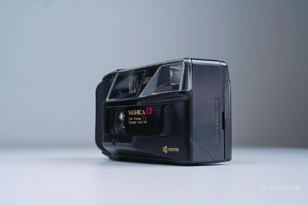 Juostinis fotoaparatas Yashica T3 - nuotraukos Nr. 5