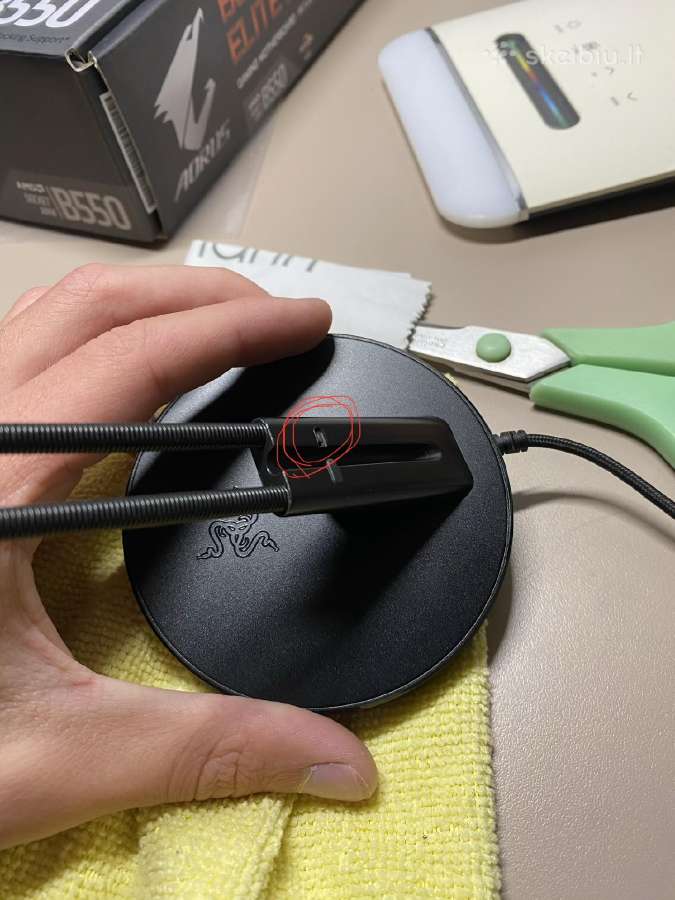 Razer mouse bungee v3 rgb - nuotraukos Nr. 5