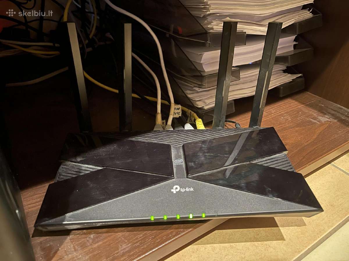 Tp-link Archer Ax50 Ax3000 Wifi6 Gigabit modemas - nuotraukos Nr. 2