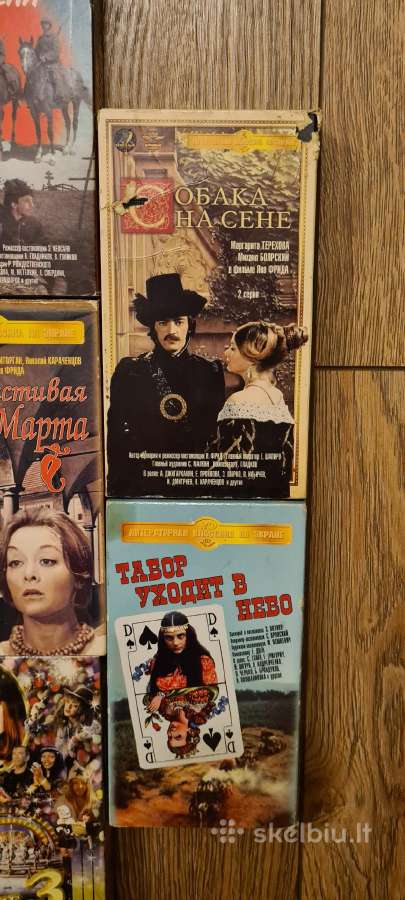 Rusiško kino, animacijos ir muzikos Vhs rinkinys - nuotraukos Nr. 6
