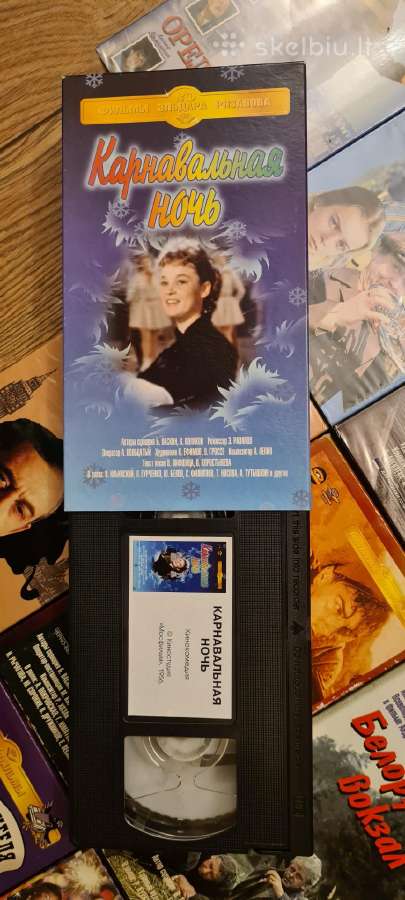 Rusiško kino, animacijos ir muzikos Vhs rinkinys - nuotraukos Nr. 8