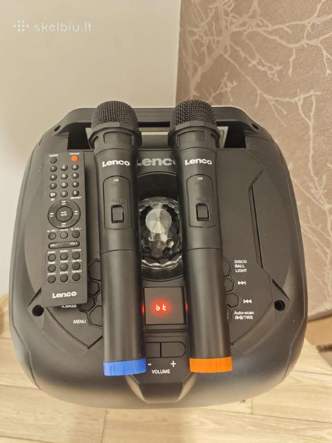 Garso kolonėlė Lenco Pa 260bk - nuotraukos Nr. 6