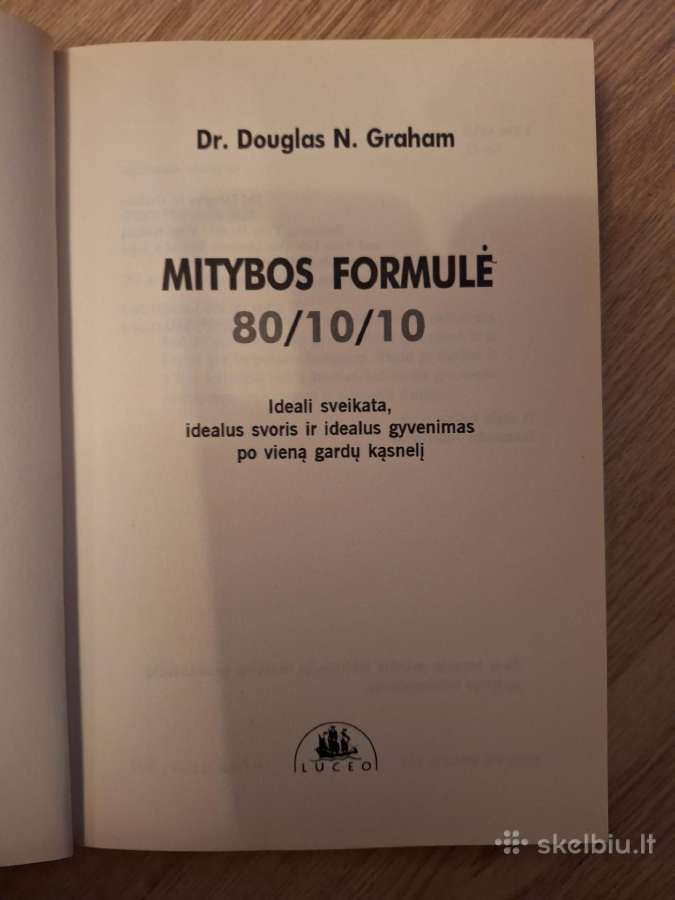 Mitybos formulė 80/10/10 - nuotraukos Nr. 2