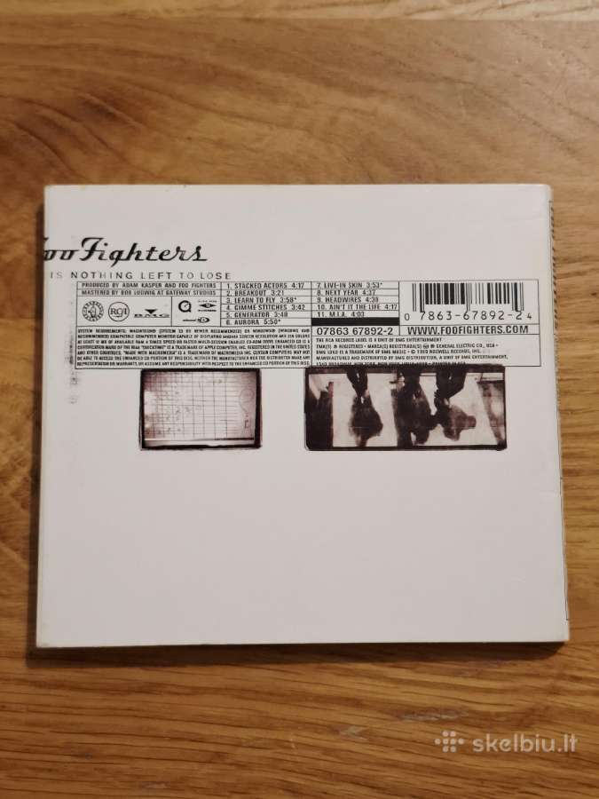 Foo Fighters – There Is Nothing Left to Lose (CD) - nuotraukos Nr. 2