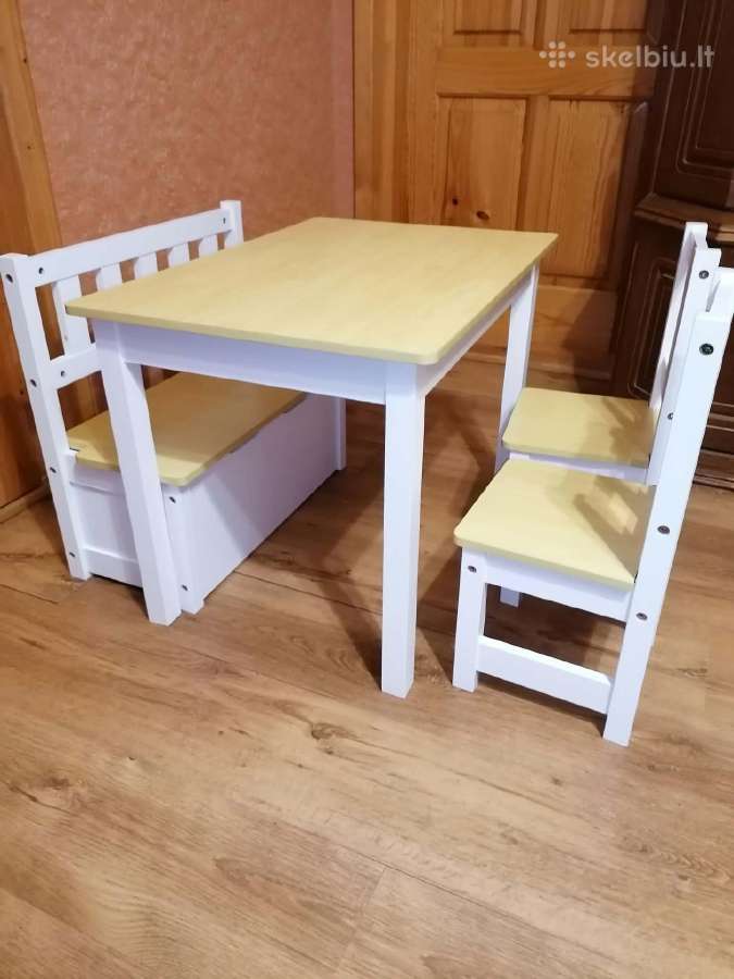 Vaikiško staliuko komplektas - nuotraukos Nr. 3