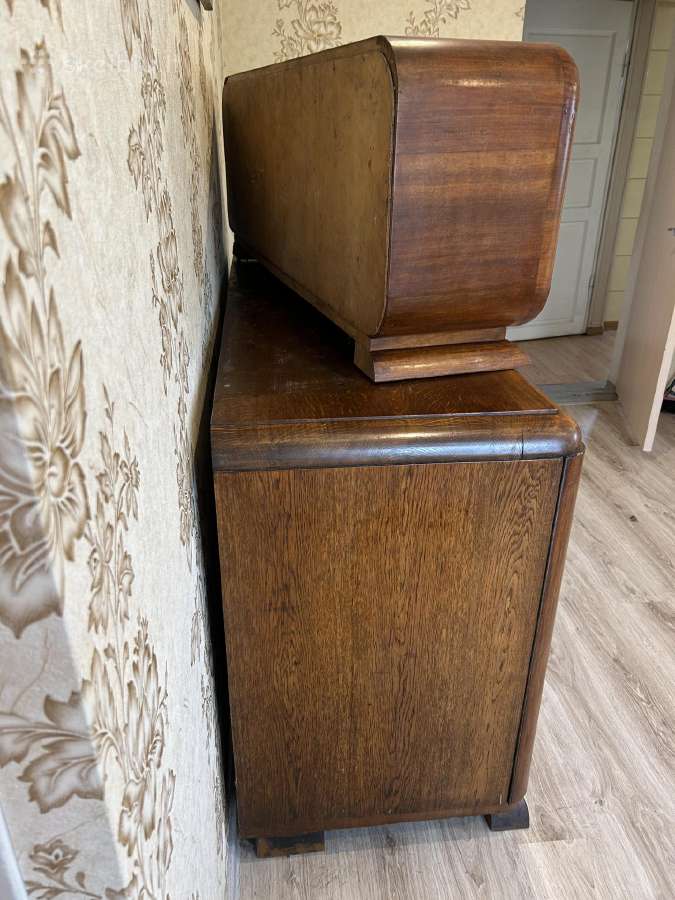 Art Deco stiliaus bufetas (indauja) 1930-1940m - nuotraukos Nr. 6