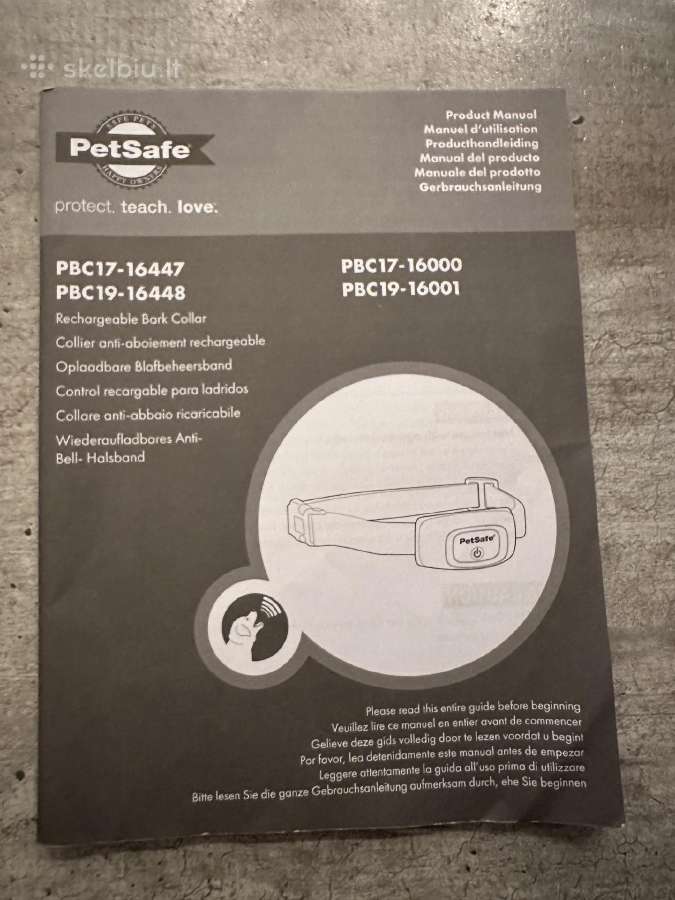 Petsafe įkraunamas antkaklis nuo lojimo - nuotraukos Nr. 2