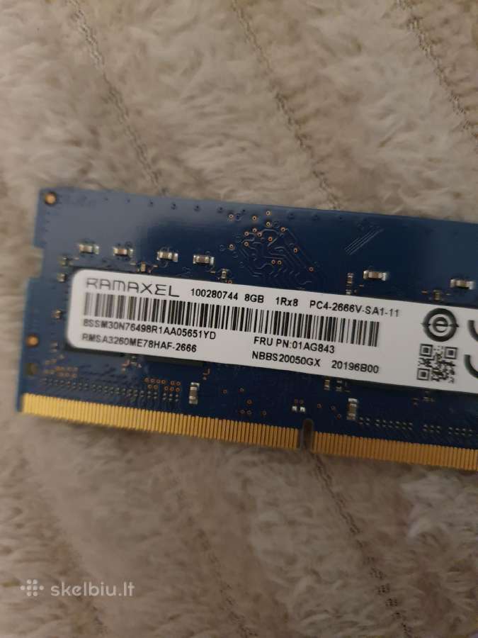 Ramaxel 8gb 2666 MHz RAM - nuotraukos Nr. 2