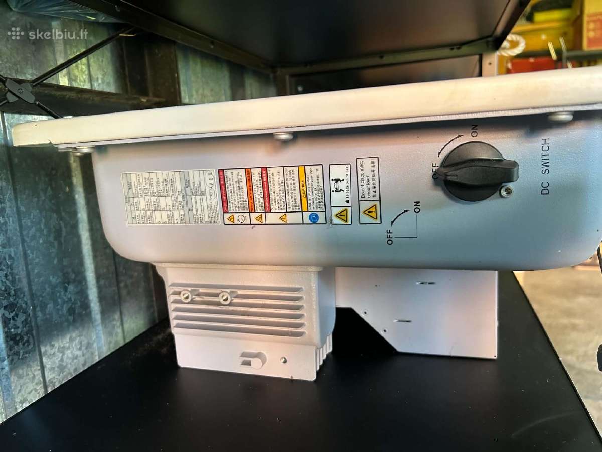 Parduodu Huawei Sun2000-12ktl inverterį. - nuotraukos Nr. 3