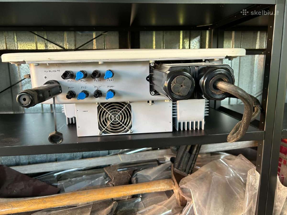 Parduodu Huawei Sun2000-12ktl inverterį. - nuotraukos Nr. 4