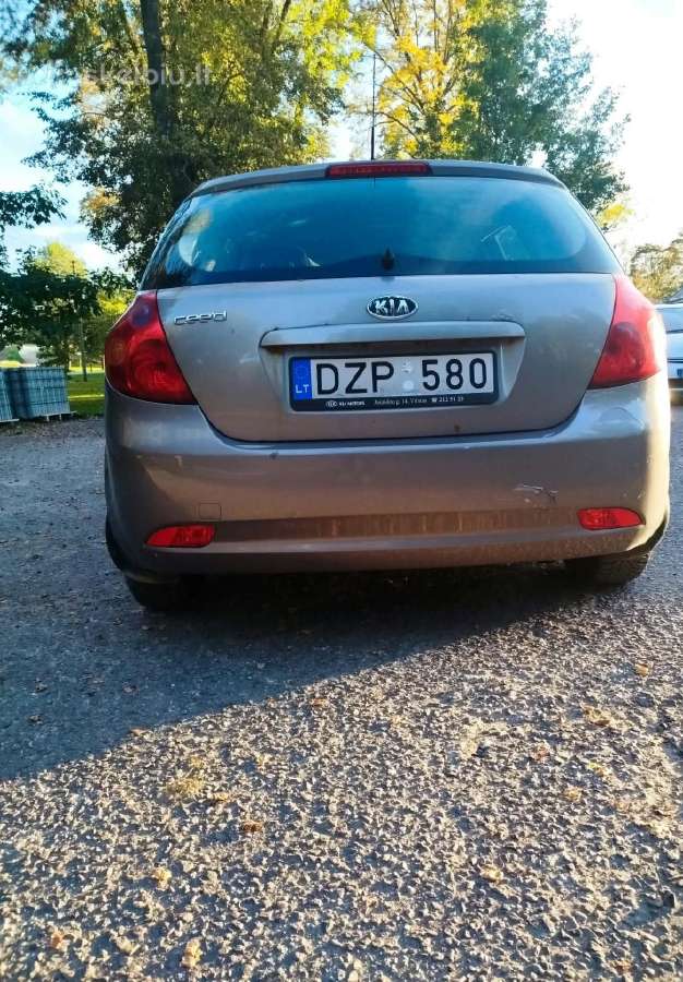 Parduodama Kia Ceed 2008m. - nuotraukos Nr. 4