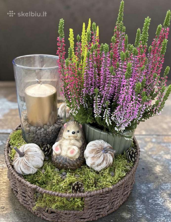 Rudeninė Floristinė Kompozicija - nuotraukos Nr. 2