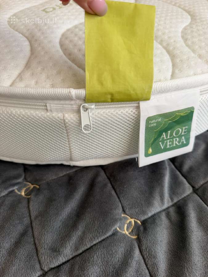 Plitex apvalus čiužinys su Aloe Vera užvalkalu - nuotraukos Nr. 3